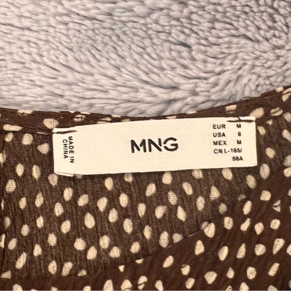 Mango Brown Ribbed Ruffled Sundress - Picture 10 of 10